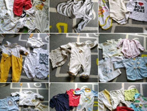 lotto 80 pezzi abbigliamento bimbo 0/12 mesi