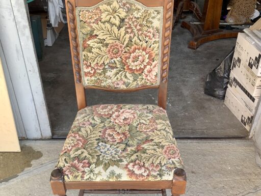 6 Sedie in damascato antico