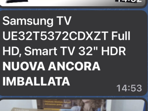 Tv 32 pollici Samsung Full Hd ancora imballata