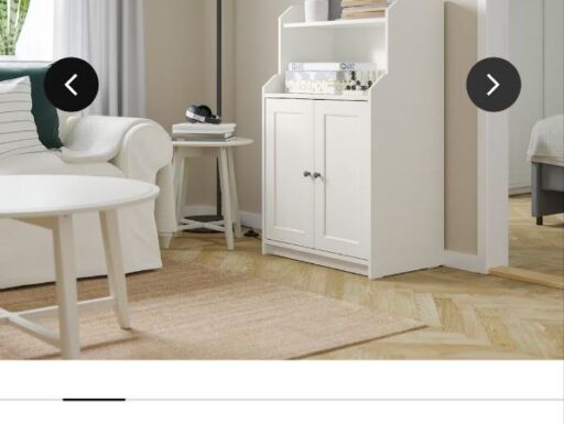 Ikea- hauga mobile con 2 ante