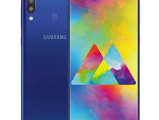Samsung Galaxy M20 con cover