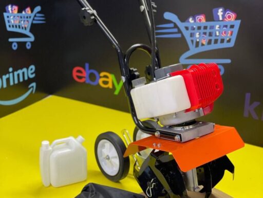 Motozappa a benzina compatto 65cc e 3,7cv