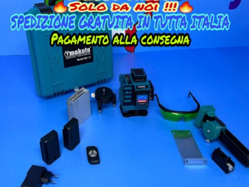 Livella laser professionale a batteria/tracciatore