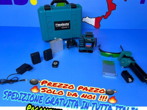 Livella laser professionale a batteria/tracciatore