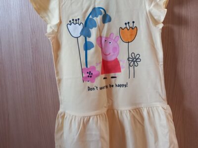 Vestitino peppa big 6anni