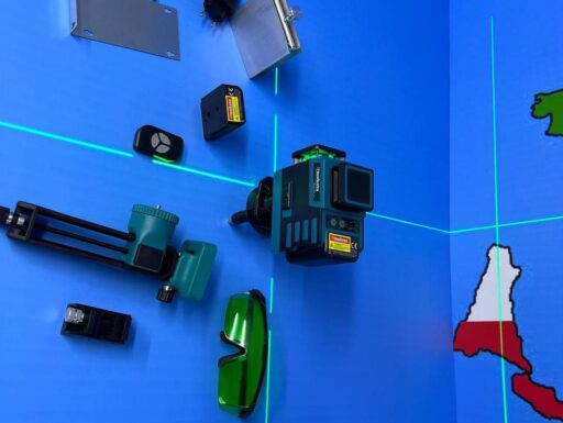 Livella laser professionale a batteria/tracciatore