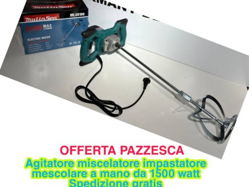 Agitatore miscelatore impastatore mescolare a mano