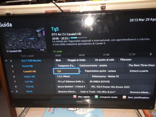 Televisore Samsung 32 pollici dvb-t2