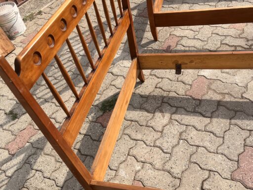 Letti singoli ciliegio