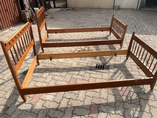 Letti singoli ciliegio