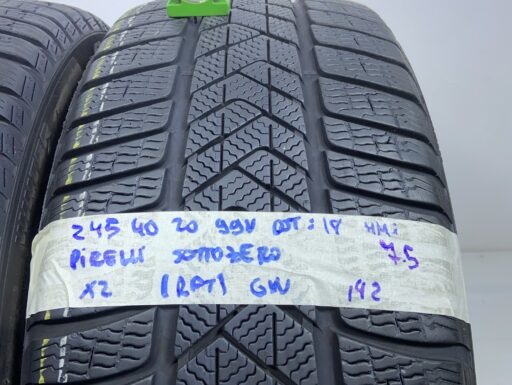 Pirelli sottozero 245/40 r20 99v invernale