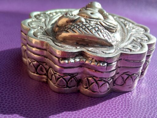 Scatolina indiana in argento