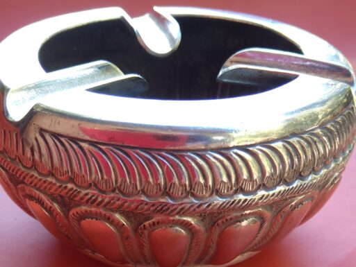 Posacenere indiano in argento