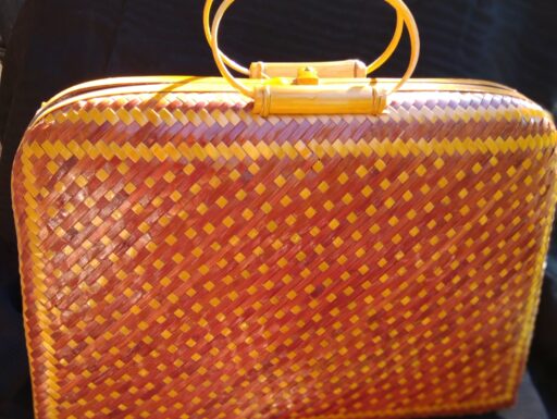 Borsa in vimini vintage