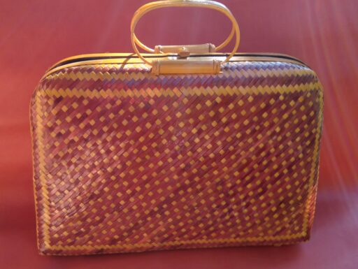 Borsa in vimini vintage