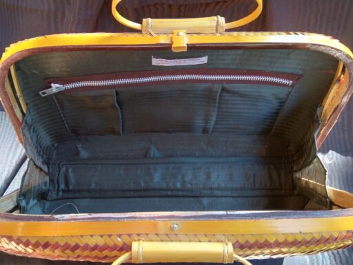 Borsa in vimini vintage