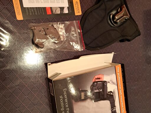 Spider camera holster