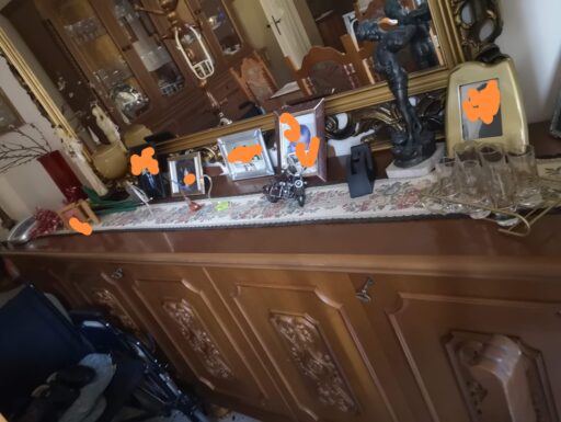 Camera da pranzo vintage