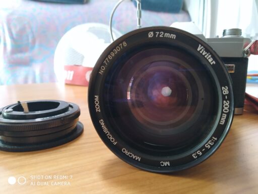 Canon ftb con obbiettivi