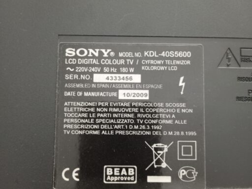 Tv sony bravia