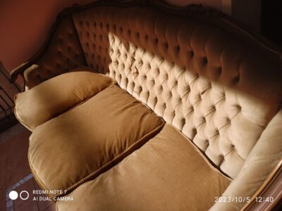 Salotto stile antico divano + 2 poltrone