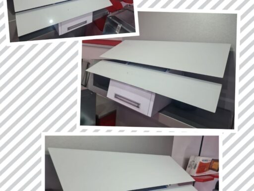 Cappe bianche da 90 cm – luxell – con faretti a led – touch