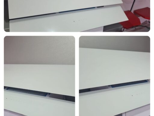 Cappe bianche da 90 cm – luxell – con faretti a led – touch