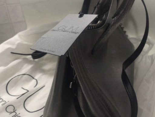 Borsa gum color argento