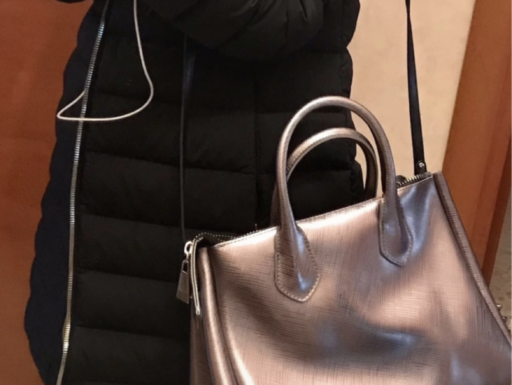 Borsa gum color argento