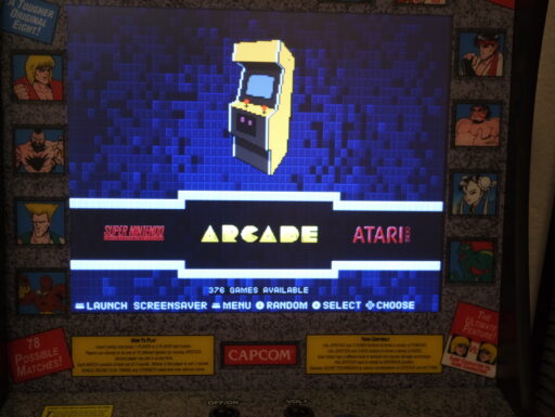 Arcade1up mini cabinato con retropie