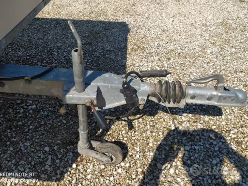 Carrello rimorchio trasporto cani / selvaggina ellebi