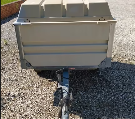 Carrello rimorchio trasporto cani / selvaggina ellebi