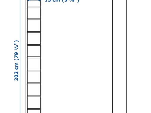 Colonna porta dvd e cd ikea gnedby