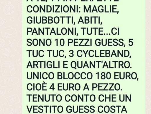 Abbigliamento ed accessori donna uomo e bambina