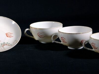 Fine china japan 3 tazzine caffè fine