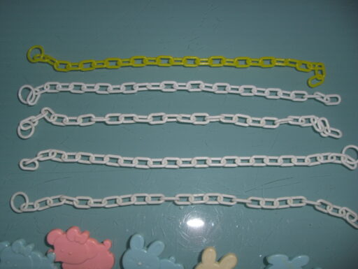 Spille e catenine per ciucciotti/succhiotti