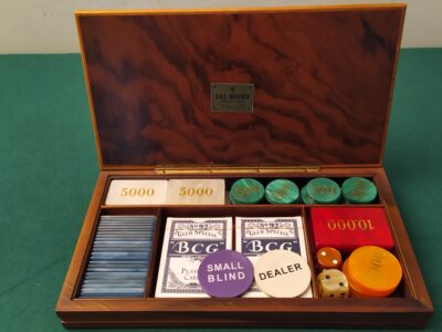 Scatola poker anni 60/70