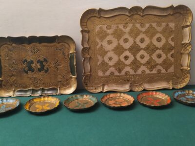 Vassoi rettangolari e sottobicchieri legno