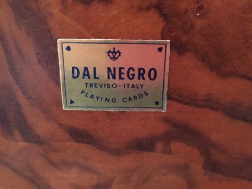 Scatola poker anni 60/70