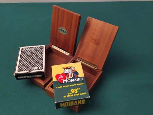 Scatole portacarte in legno