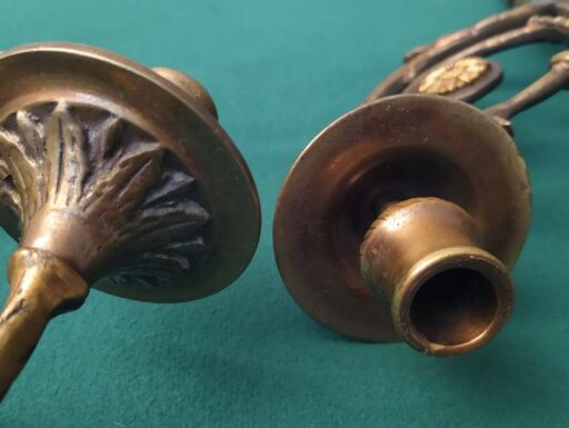 Applique d’epoca in ottone