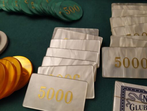 Scatola poker anni 60/70