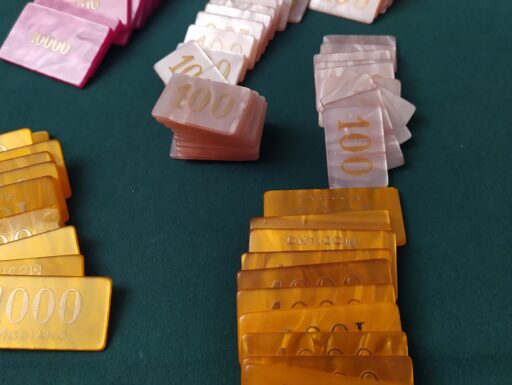 Fiches madreperla lotto 2 (150 fiches)