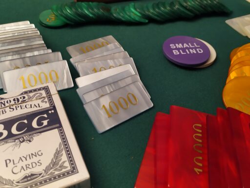 Scatola poker anni 60/70