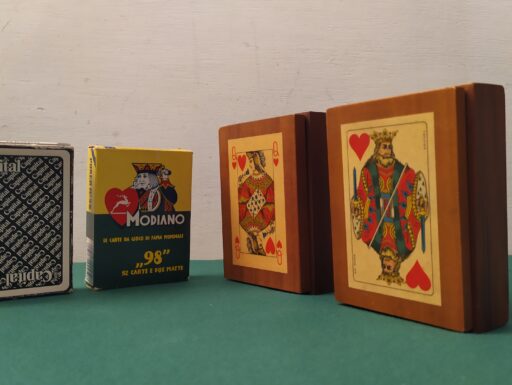 Scatole portacarte in legno