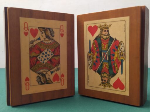 Scatole portacarte in legno