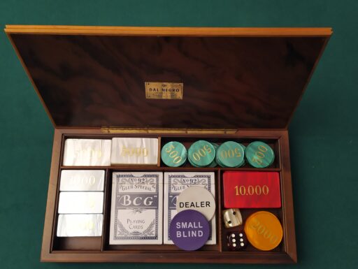 Scatola poker anni 60/70