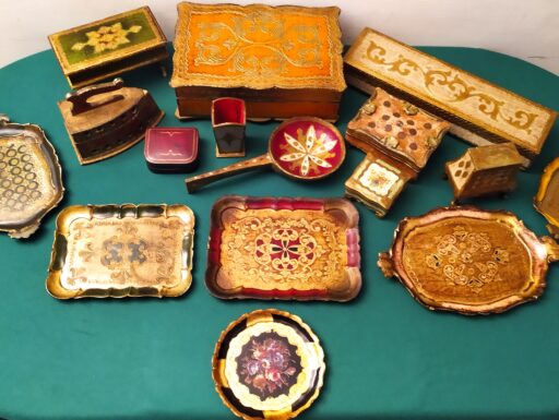 Contenitori d’epoca lavorazione antica firenze