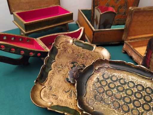 Contenitori d’epoca lavorazione antica firenze