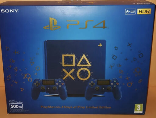 Ps4 slim days of play edizione limitata per collezionisti
